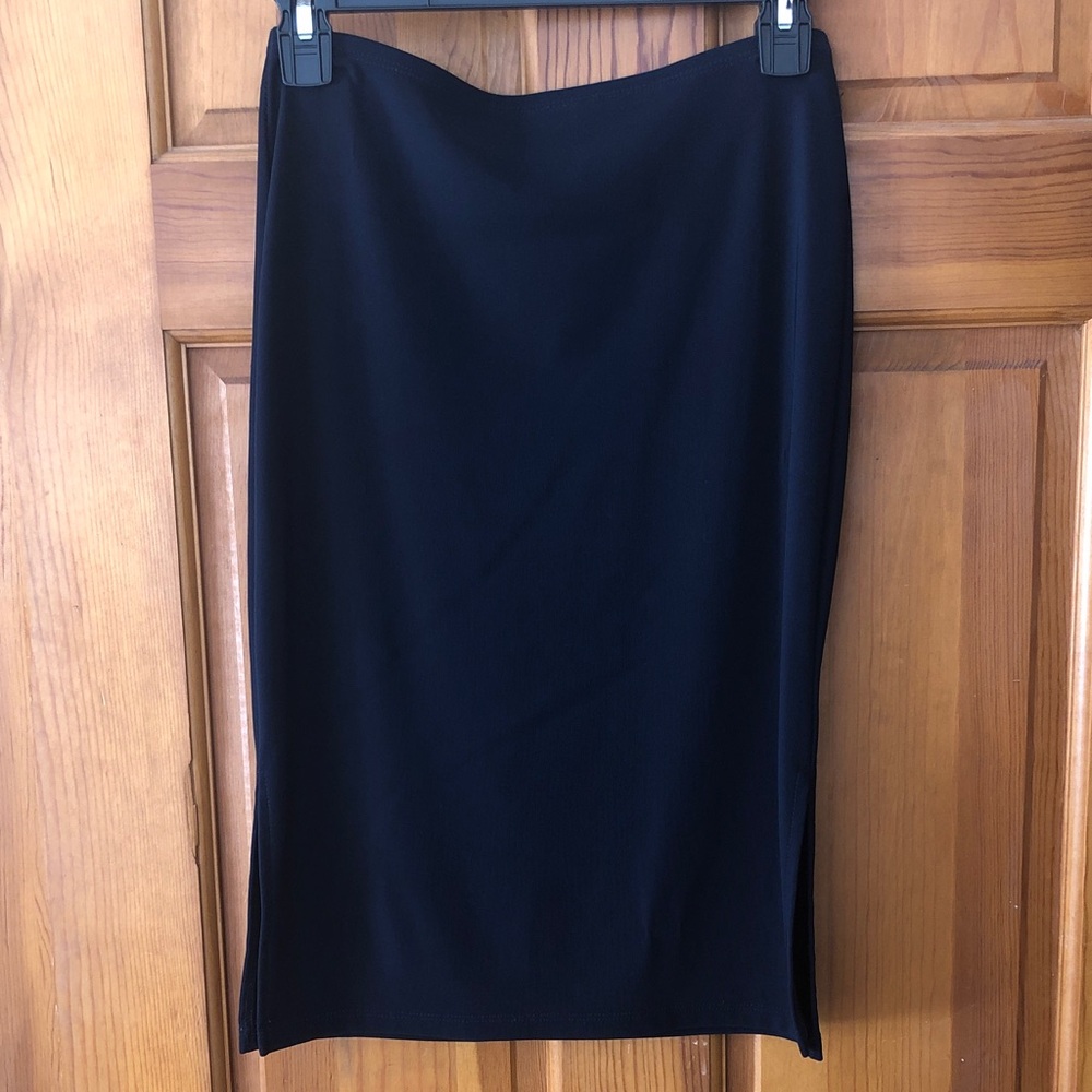 Chic Navy Pencil Skirt